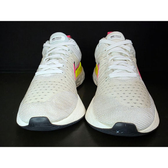 Nike Men's React Infinity Run Flyknit 2 White Running Shoes DJ5395-100 Size 9 - Picture 5 of 11